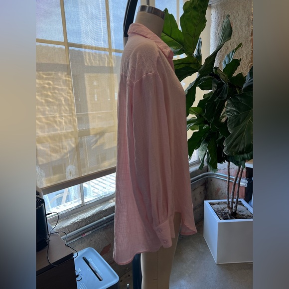 Solai The Label Poolside Oversized Button Top - Picture 6 of 7